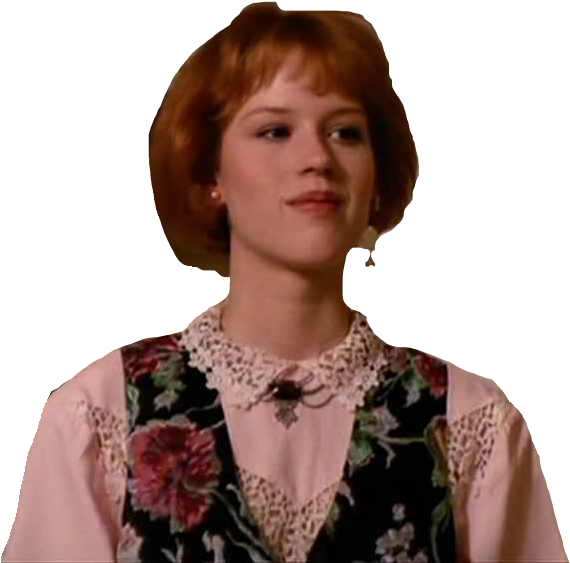 #moodboard #png #filler #mollyringwald #polyvore #prettyinpink - Pretty In Pink Girl (1024x576), Png Download