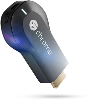 Some New Devices Do Something So Beautifully And Seamlessly - Google Chromecast (1st Generation) - Wi-fi (581x322), Png Download