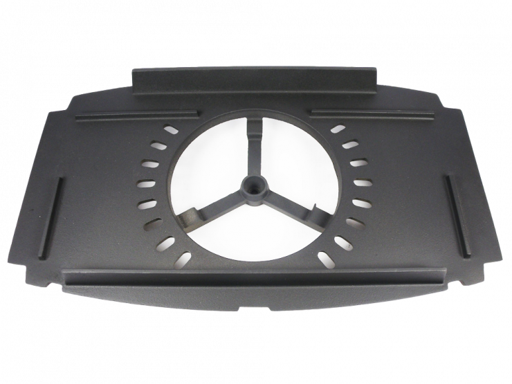 Grate Base Plate - Quartz Clock (740x555), Png Download