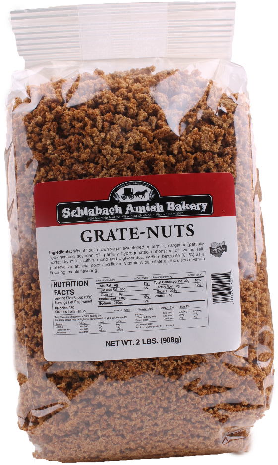 Grate Nuts 2lb - Schlabach Amish Bakery Grand-ola Granola 12/1lb (683x1024), Png Download