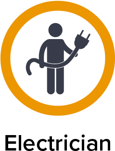 Recruiting-electrician - Electrician (500x330), Png Download