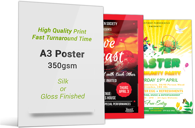 A3 350gsm Poster - Poster (850x850), Png Download