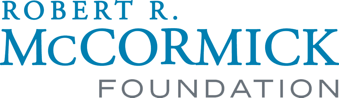 Mccormick - Robert Mccormick Foundation Logo (1110x324), Png Download