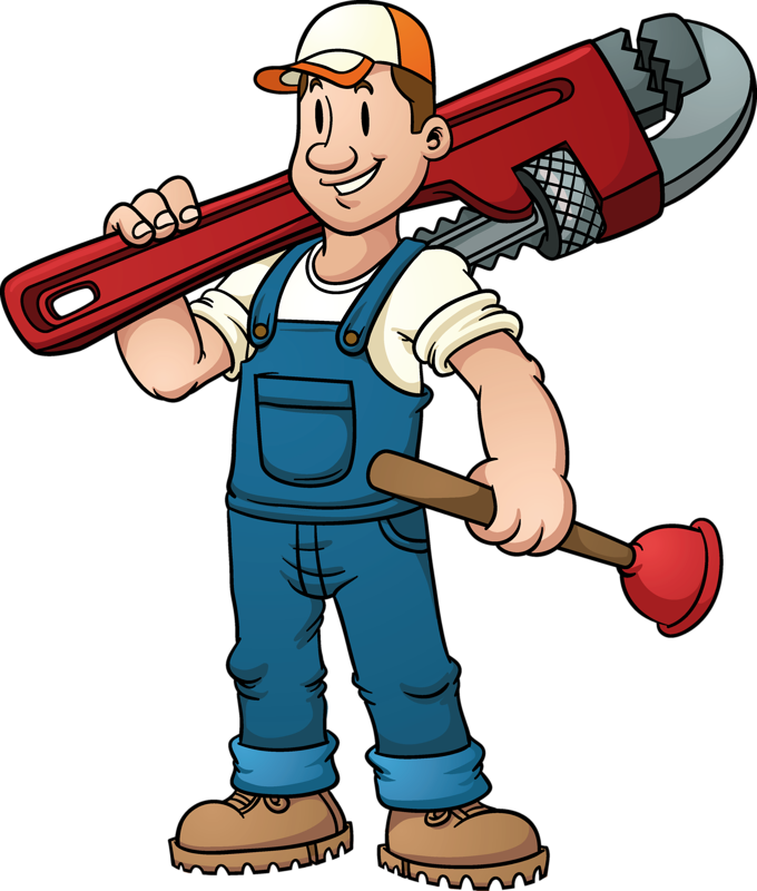 0 99d96 Bf80e4df Orig - Clipart Plumber (680x800), Png Download