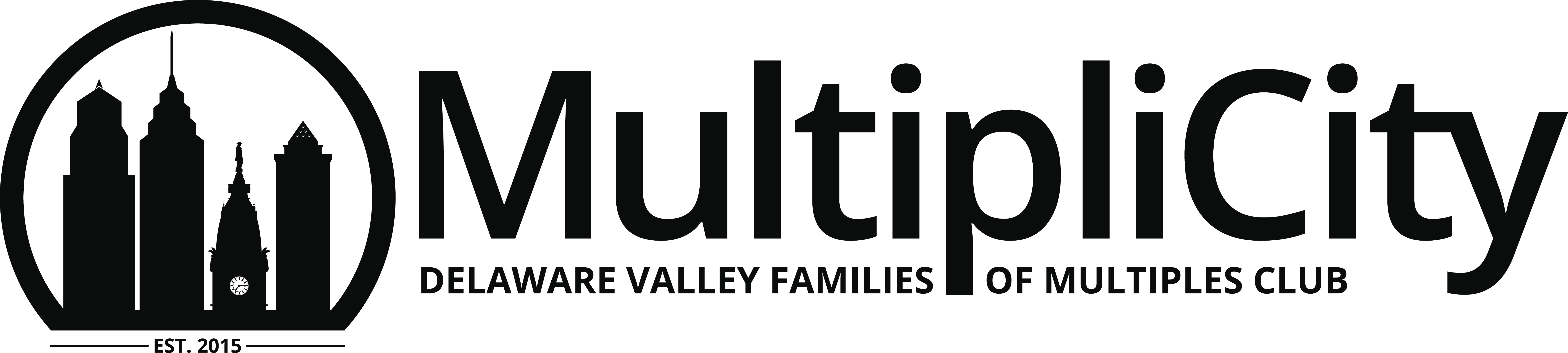 Your Home For Support With Twins, Triplets, Quads, - Black-and-white (6973x1570), Png Download