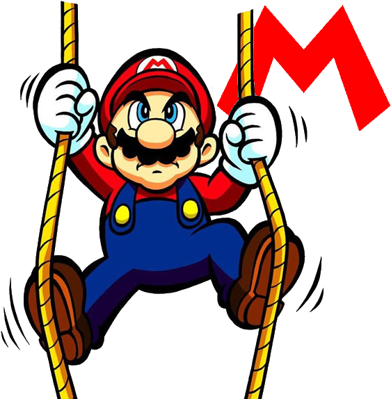 Mario Vs Donkey Kong Png Clipart - Mario Vs Donkey Kong Png (586x576), Png Download