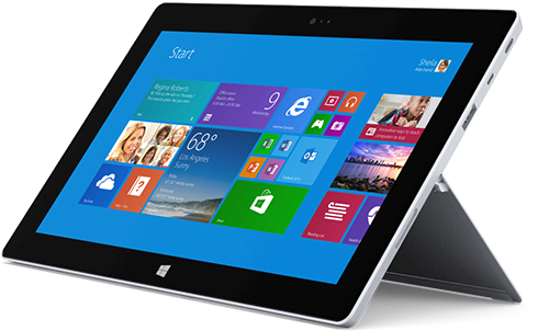 Microsoft's Surface 2 And Surface Pro 2 Get Some Asia - Microsoft Surface Mini (768x346), Png Download
