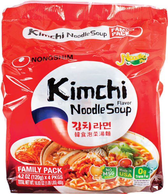 Ns Kimchi - Nong Shim Kimchi Ramyun Noodles (640x640), Png Download