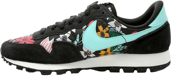The Nike Womens Air Pegasus 83 Floral Print Is Scheduled - Nike Air Pegasus 83 Womens Floral (640x387), Png Download