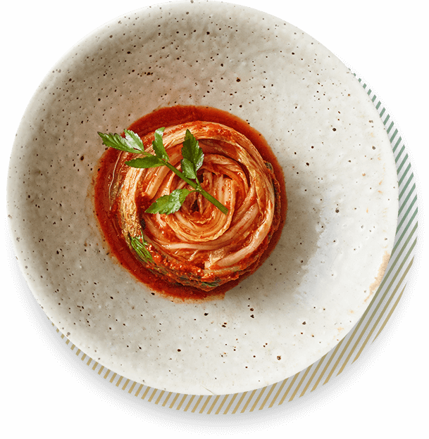 Kimchi Image - Paste (609x624), Png Download