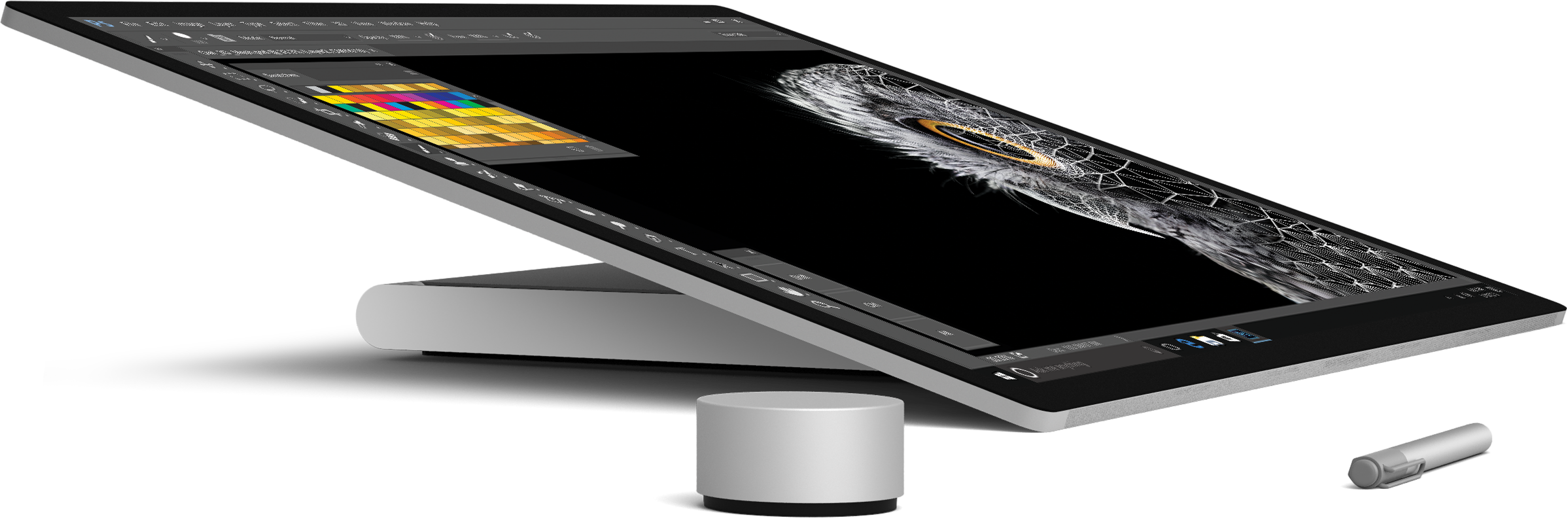 Microsoft Surface Studio Malaysia (3399x1271), Png Download
