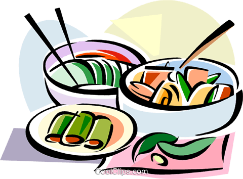 Korean Cuisine Kimchi Royalty Free Vector Clip Art - Culinaria Png (480x354), Png Download