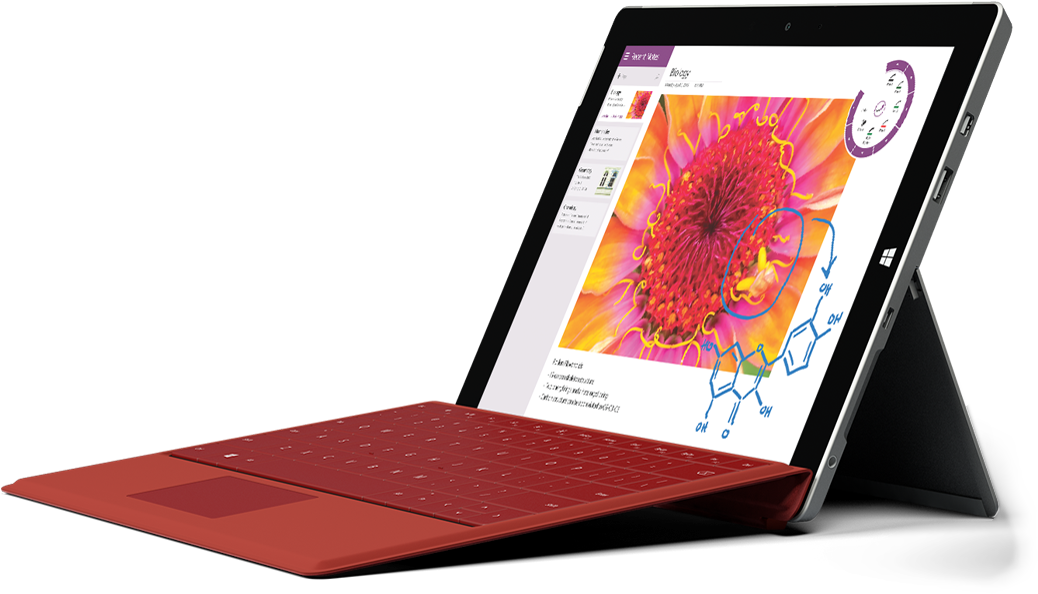 Surface - Moko Microsoft Surface 3 Case - Slim Folding Cover (1920x759), Png Download