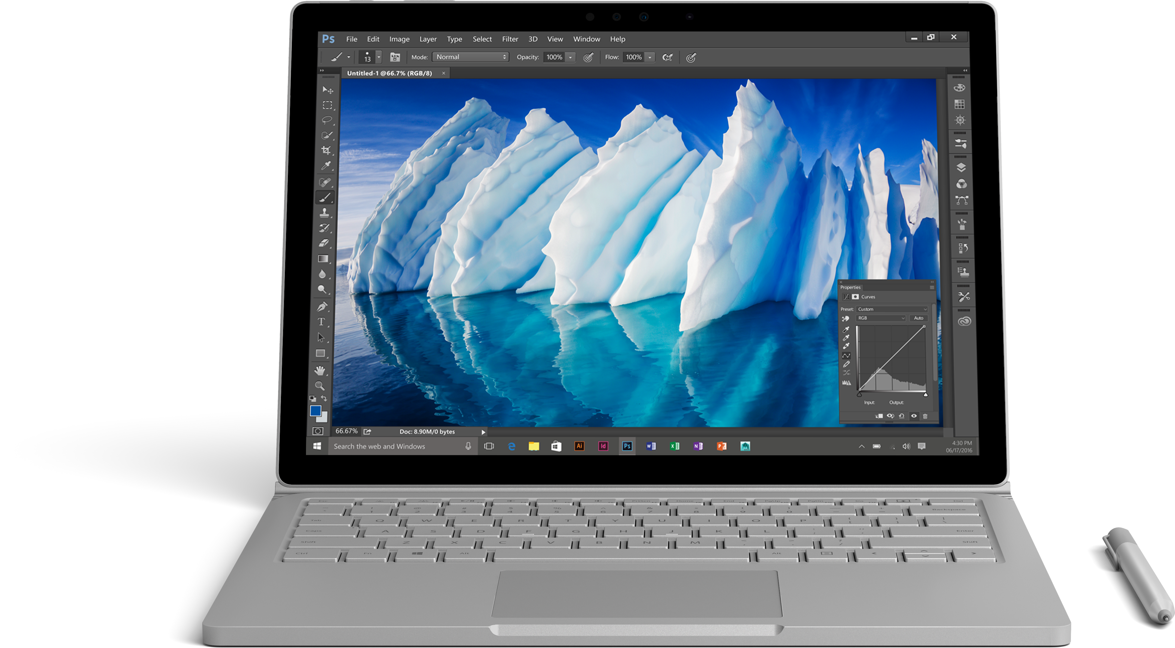 Microsoft Windows Event Png Surface Book Icon Transparent - Surface Book I7 Gtx 965m (6000x3375), Png Download