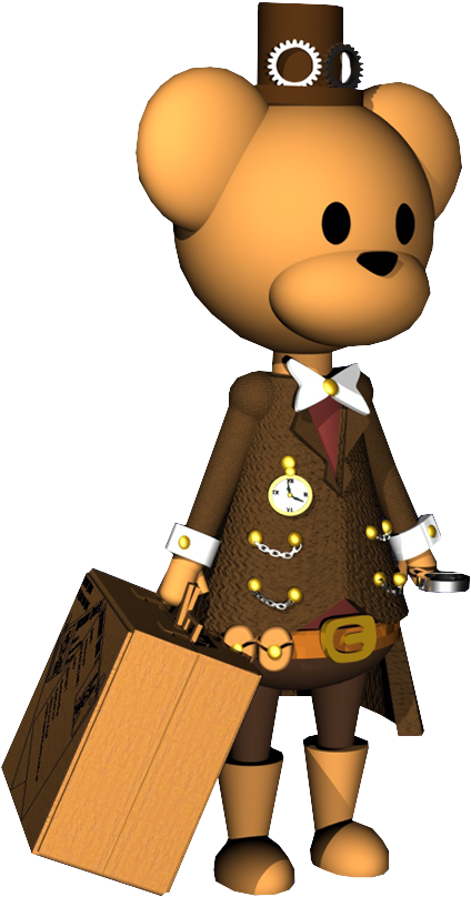 Tedley Gears 3d Model (723x900), Png Download