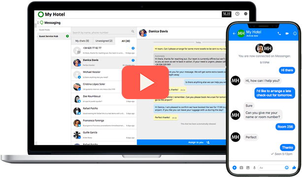 Reviewpro Launches Guest Messaging Hub - Berlin (480x305), Png Download