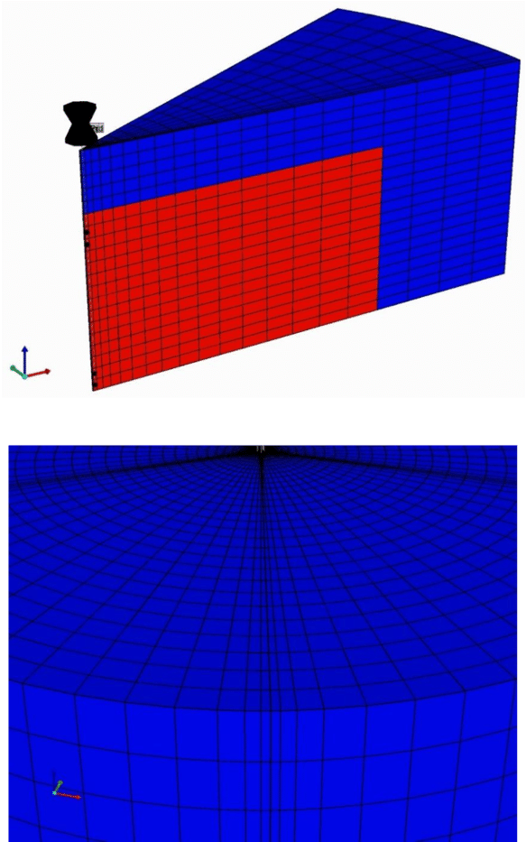 3 Pie Slice Model Vs Full Model (bottom) - Architecture (850x932), Png Download