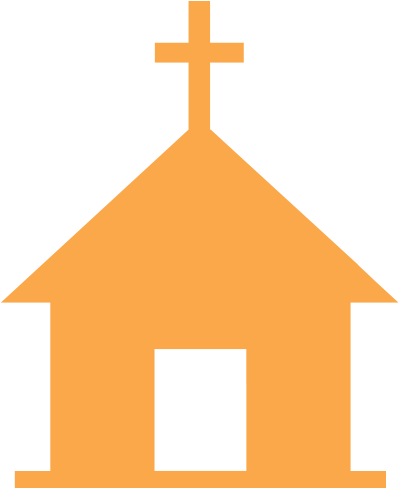 Leading Sunday School Archives - School House With Cross Clip Art (500x500), Png Download