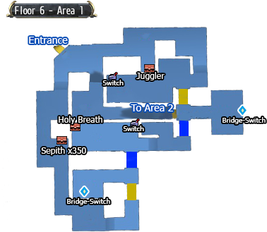 Old Schoolhouse Floor 6a - Trails Of Cold Steel Old Schoolhouse Floor 5 Map (400x330), Png Download