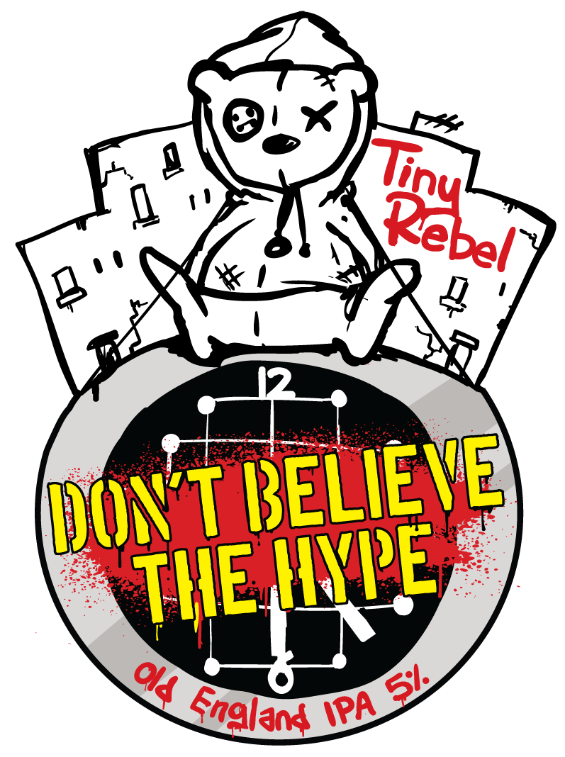Don't Believe The Hype - Tiny Rebel Strawberry Milkshake (797x1068), Png Download