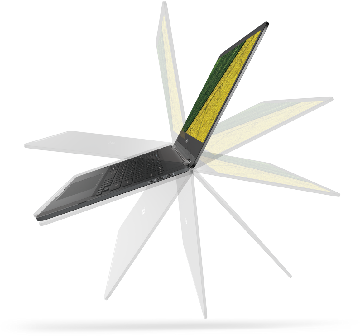 The Spin 7 Is Touted As The World's Thinnest Convertible - Acer Spin Png (1200x1200), Png Download