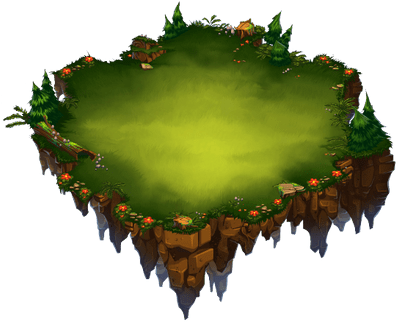 Home Island Skytopia - Dragon City Islas (400x400), Png Download