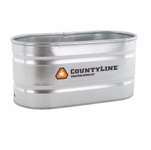 Countyline Round End Stock Tank, 2 Ft. X 1 Ft. X 6 Free Transparent