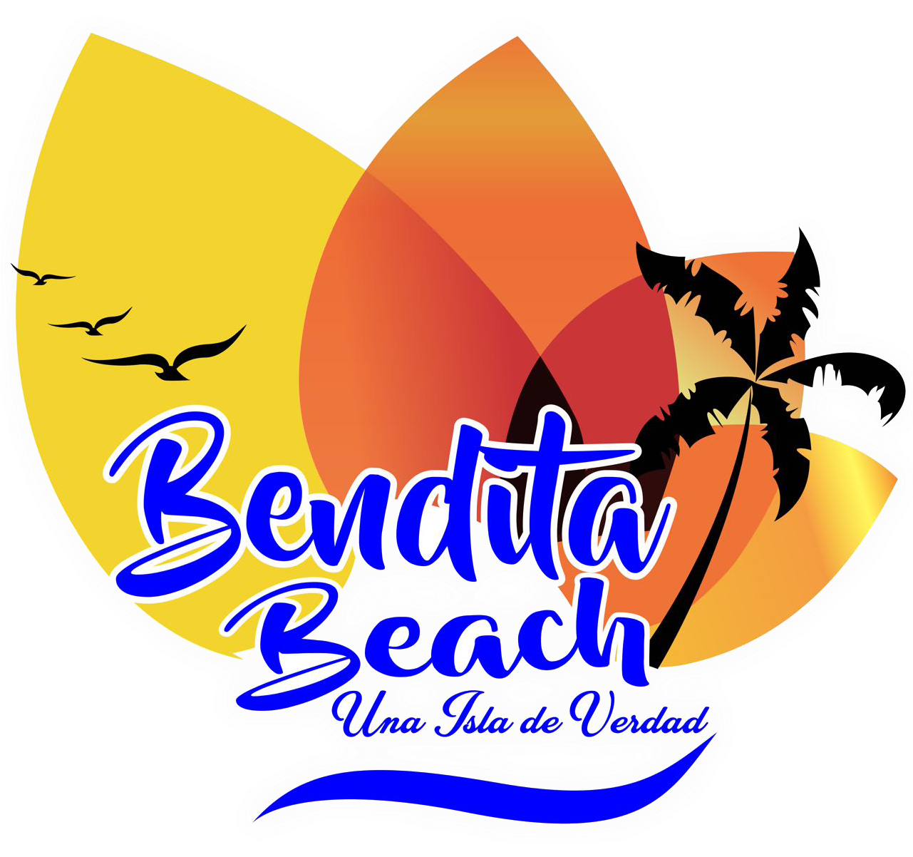 Nuevologo-benditabeach - Bendita Beach Logo (1280x1280), Png Download
