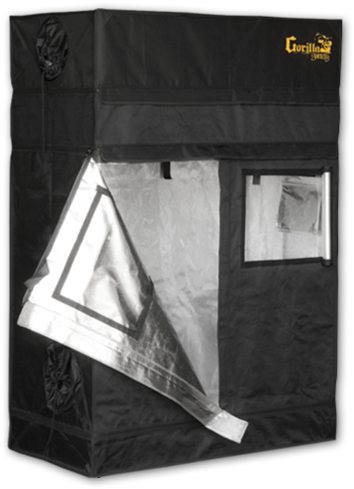 Gorilla Shorty Grow Tent - Gorilla Grow Tent Shorty 2' X 4' (600x506), Png Download