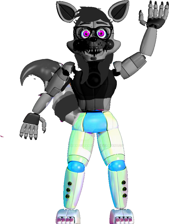 Ender Funtime Foxy - Five Nights At Freddy's (894x894), Png Download