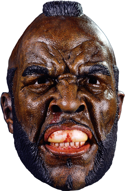 Rocky Iii Clubber Lang Mask - Adult Rocky Clubber Lang Mask (436x639), Png Download