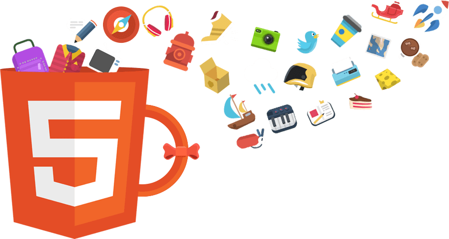 Html5 App Development Html5 Development Services - Html 5 (911x485), Png Download