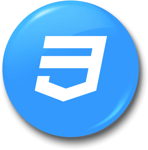 Css3 Html5 Logo Badge - Css3 (528x528), Png Download