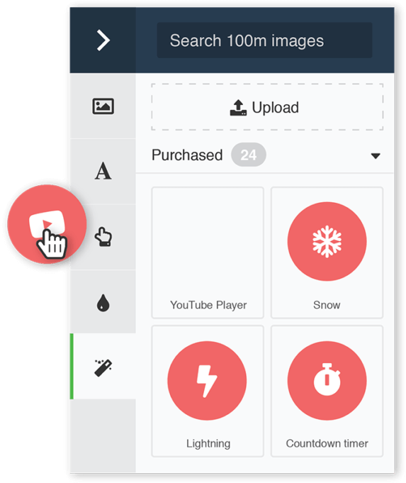 Image Showing Bannerflow's Banner Builder - Software Widget (1200x747), Png Download