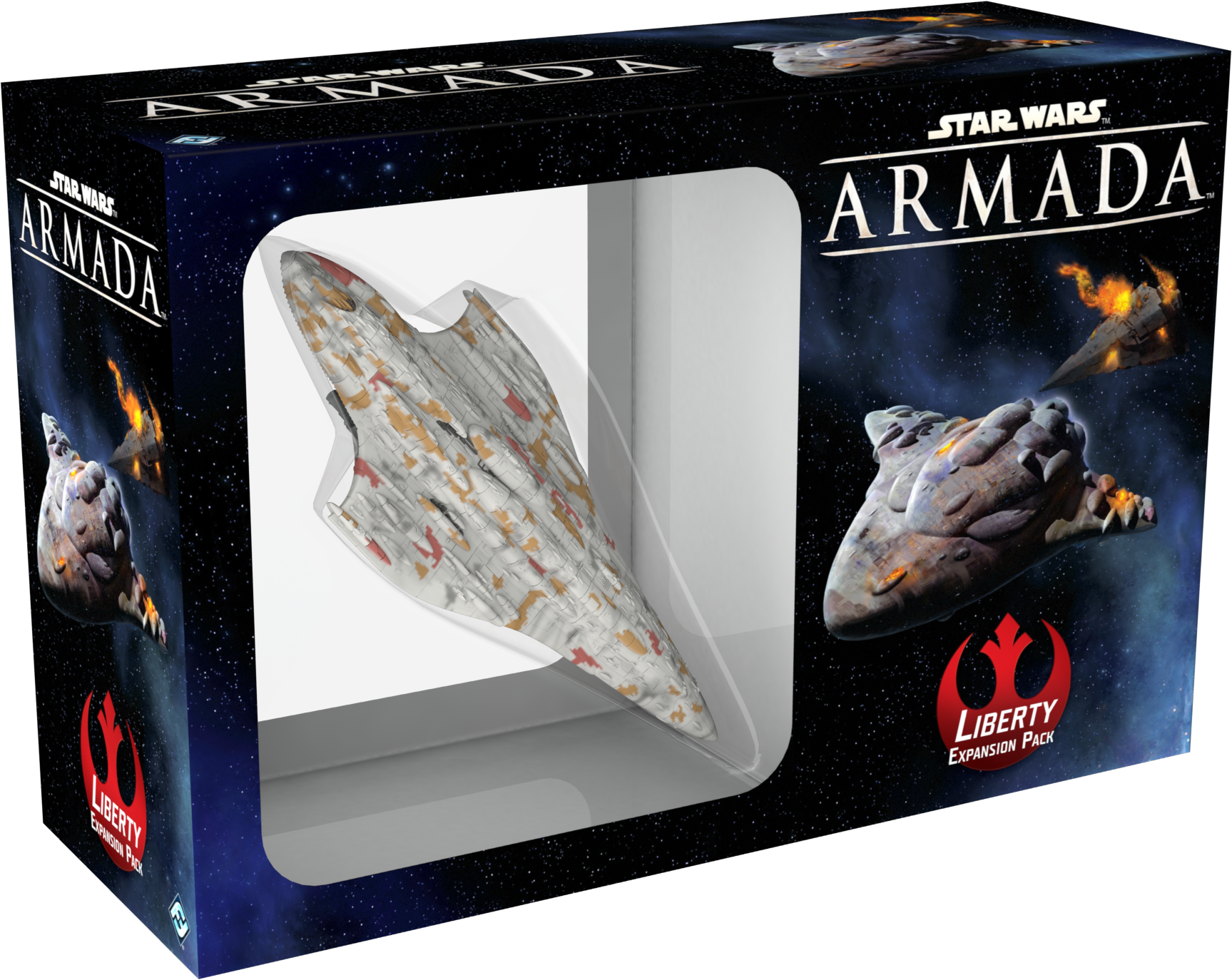 Swm17 Main Liberty - Star Wars Armada Liberty Expansion Pack (1727x1374), Png Download