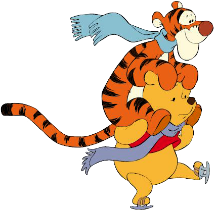 Download Free Printable Clipart And Coloring Pages - Winnie-the-pooh (435x429), Png Download