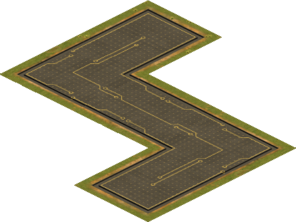 Solar Roadway - Forge Of Empires Double Roads (415x312), Png Download