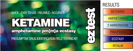 Ketamine Test Kit For Ecstasy - Ez Test For Ecstasy- 10 Test Pack- Buy In Bulk And (700x216), Png Download