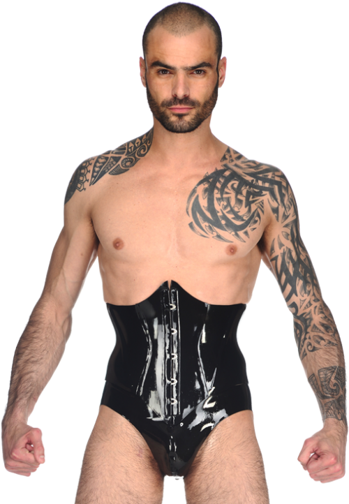 Male Corset - Corset Male (576x741), Png Download