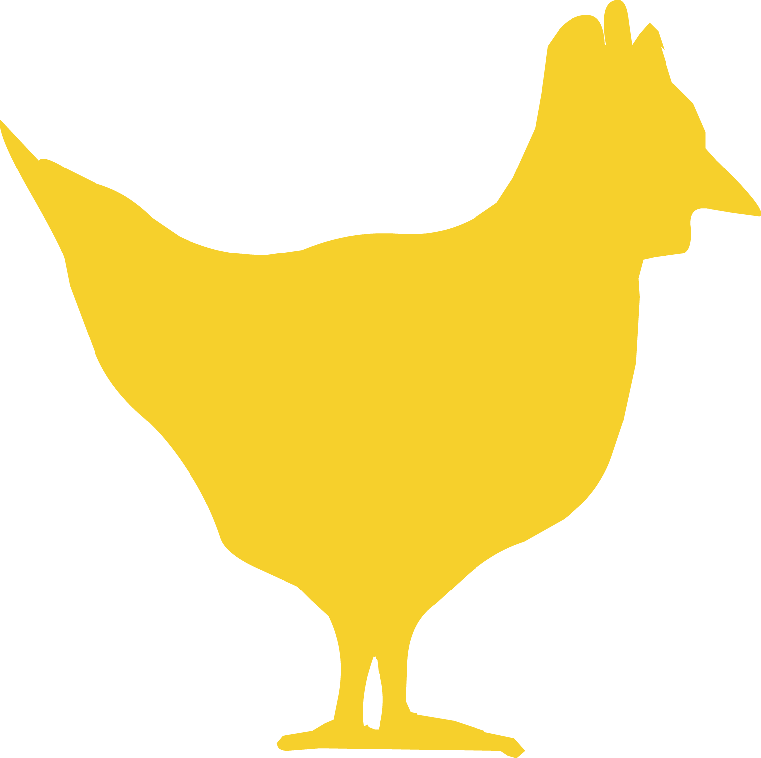 File History - Chicken Csgo (1530x1525), Png Download