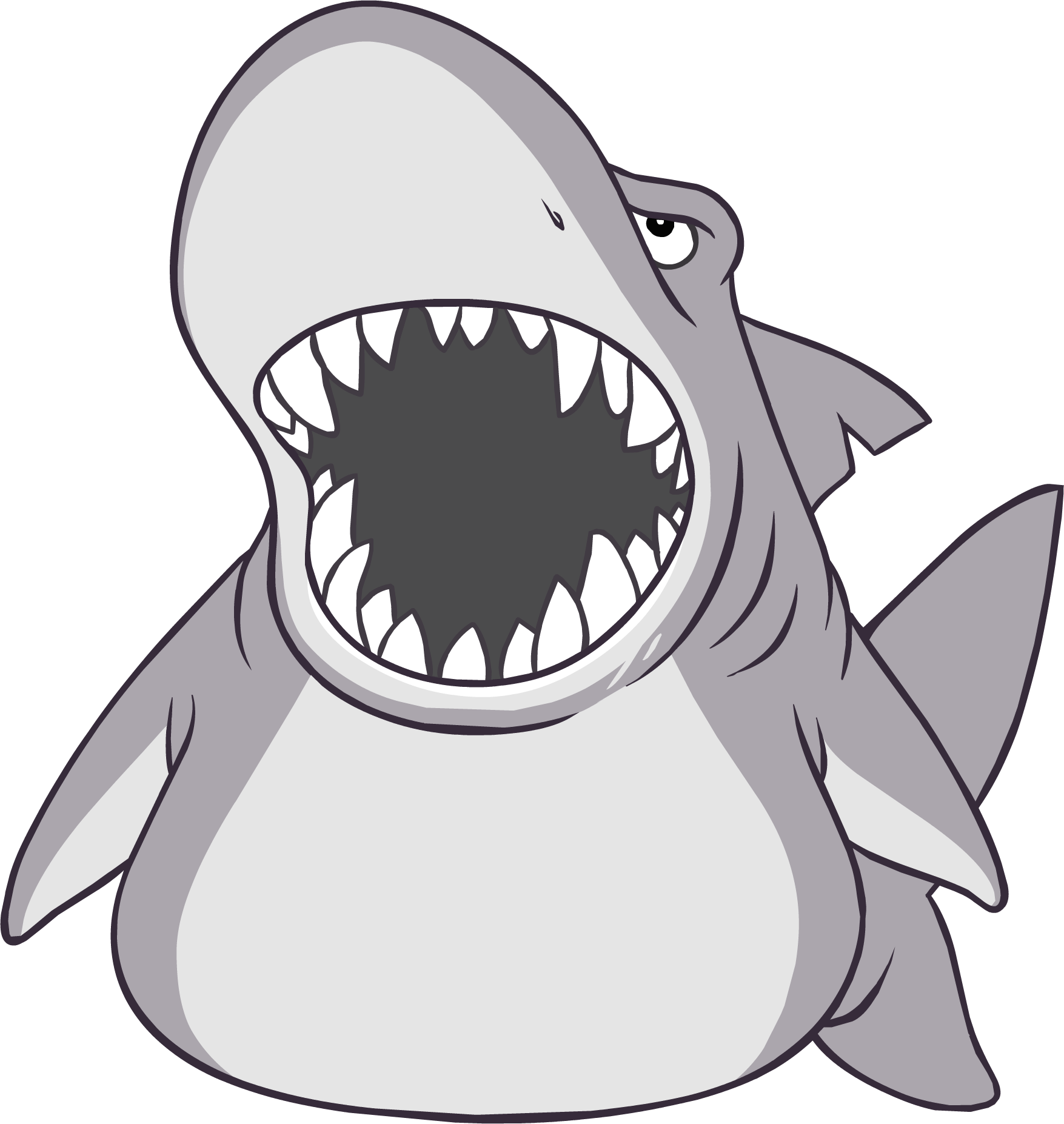 Sharkcostume - Shark Costume Cp (1755x1854), Png Download