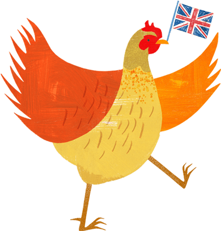 Glendi - British Chicken (560x460), Png Download
