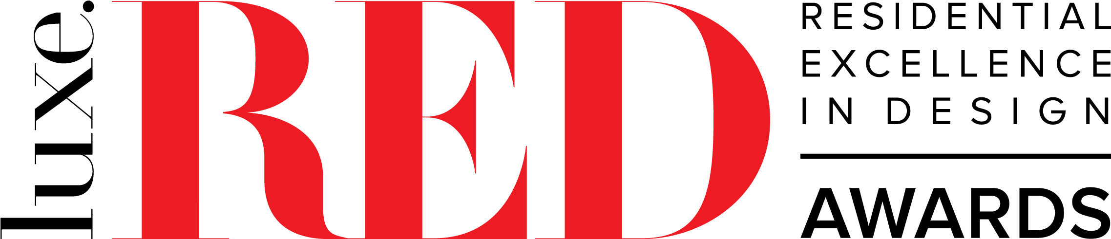 Luxe Red Awards (2376x570), Png Download