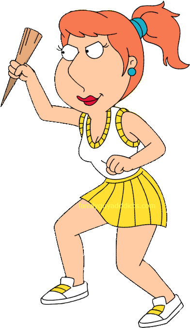 Death At The Drive-in Character Profile - Family Guy Cheerleader Lois (399x688), Png Download