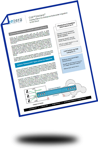 Overlay Fabric For Enterprise Datacenter Migration - Document (600x720), Png Download
