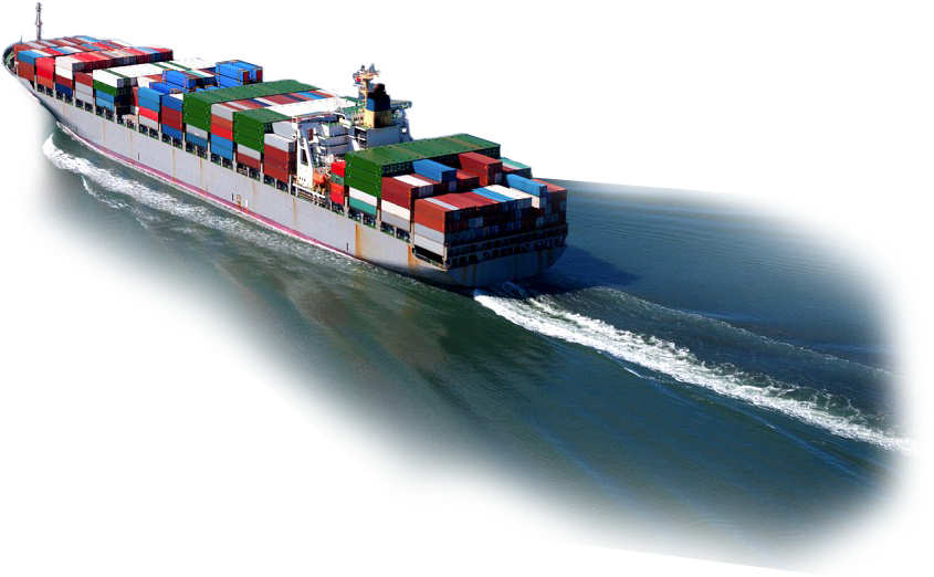 Bluenaute Revolutionizes Navigation On Commercial Ships - Bateau Conteneur Png (874x533), Png Download