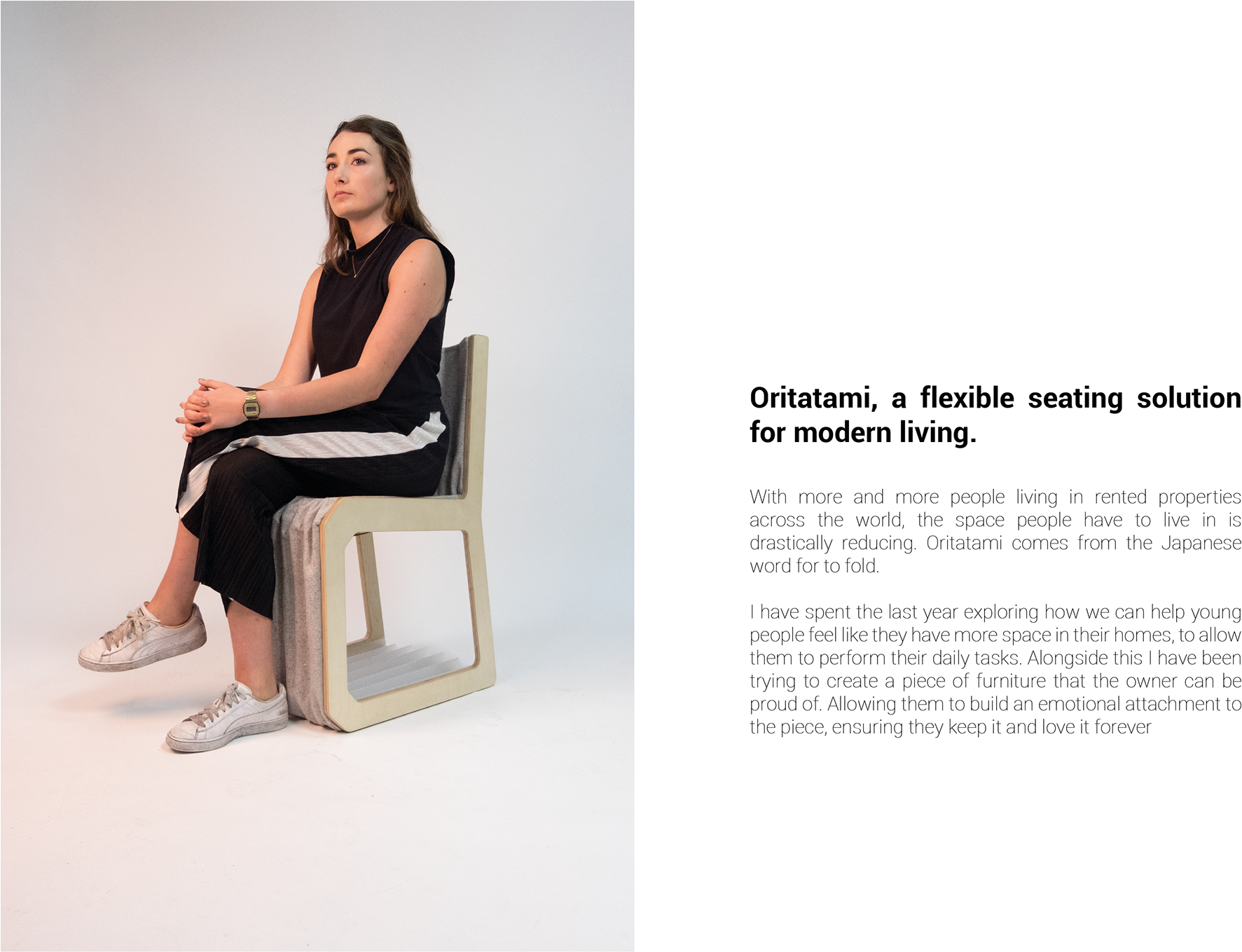 A Flexible Seating Solution For Modern Living - Sitting (1920x1358), Png Download