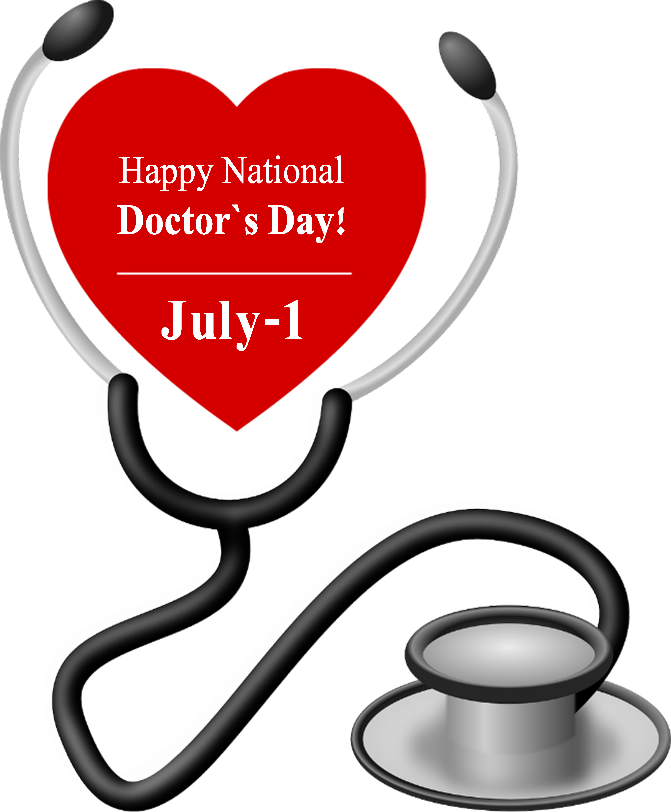 National Doctors Day - July 1 Doctors Day (2840x3387), Png Download
