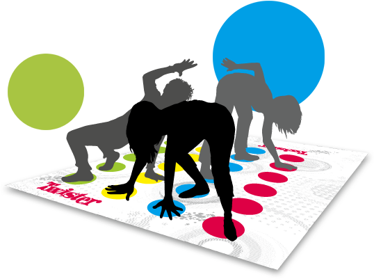 Hasbro Twister (542x429), Png Download