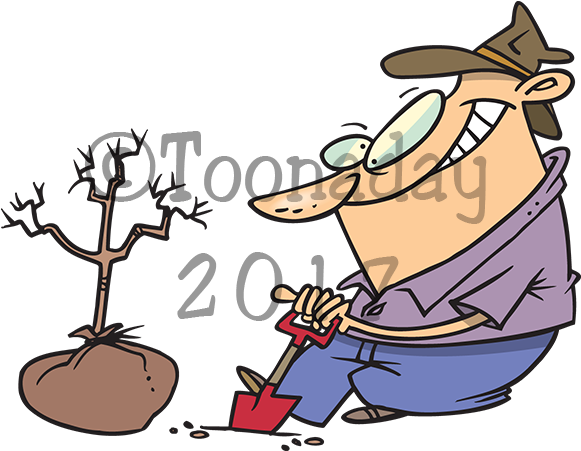 Digging A Hole (600x450), Png Download